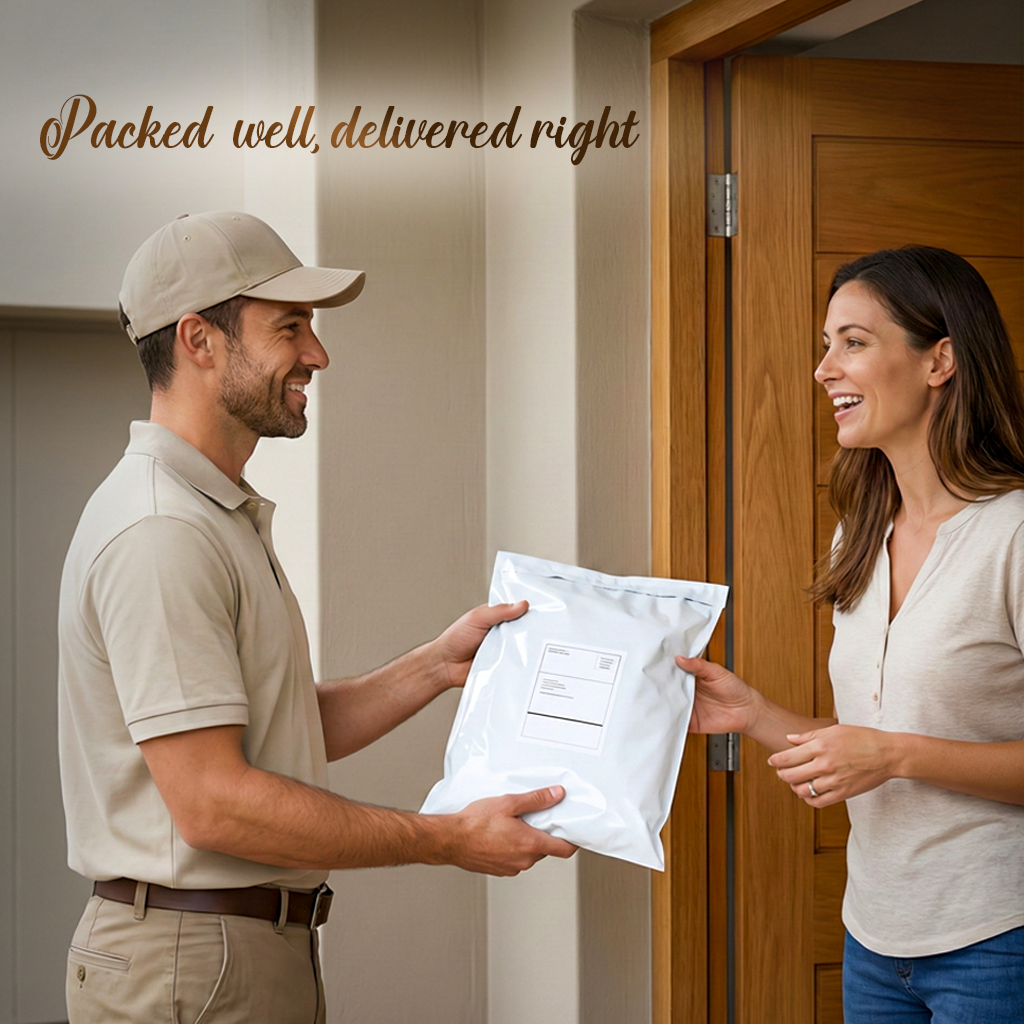 Versandtaschen aus Polymer – grau